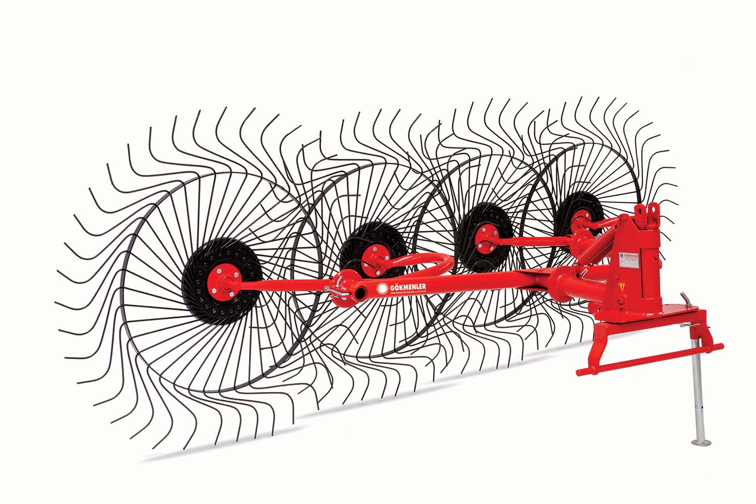 4'lü Ot Toplama Tırmığı